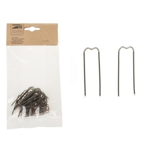 Bloemisten steekkrammetjes - 50x st - 1-4 cm - planten klemmen -