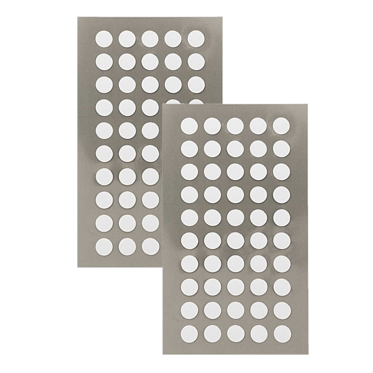 800x Witte ronde sticker etiketten 8 mm -