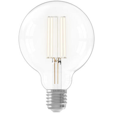 Calex LED-globelamp GLB95 - transparant - E27 - Leen Bakker