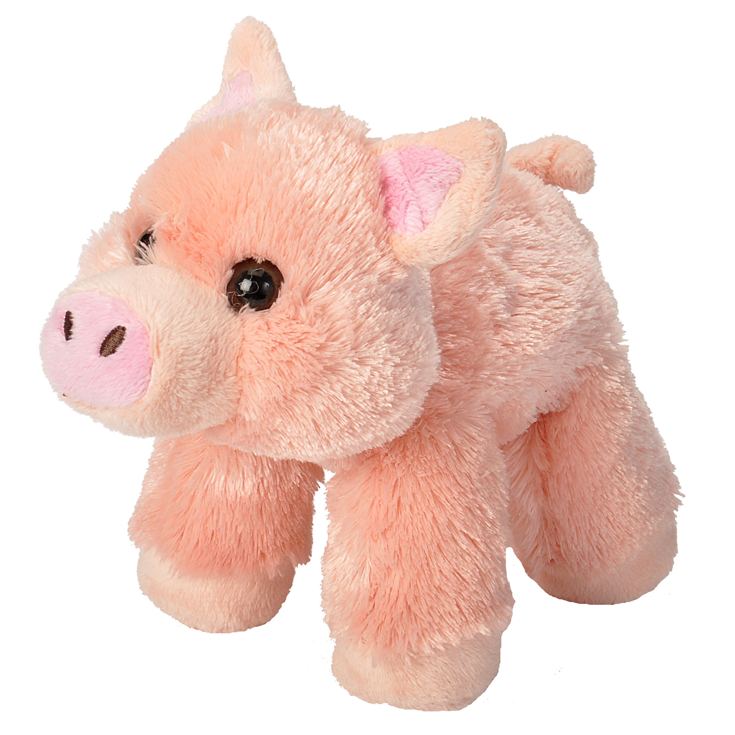 Pluche dieren knuffels Varken/biggetje van 18 cm -