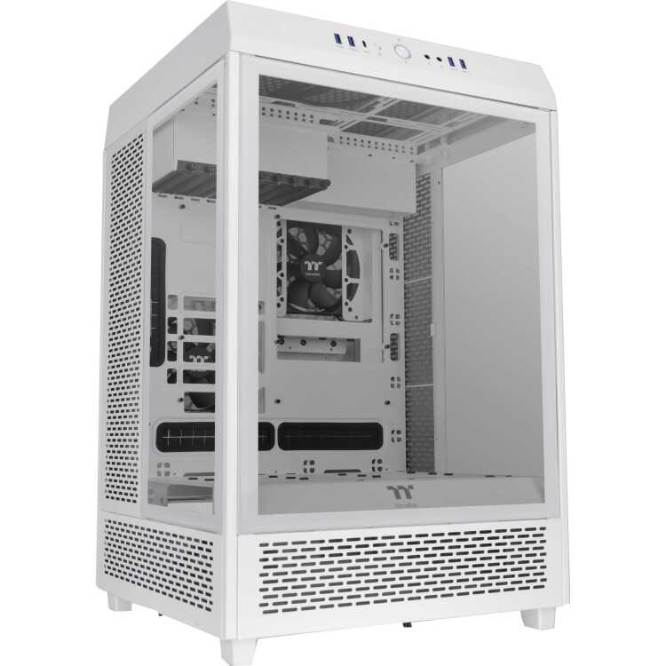 Thermaltake The Tower 500 Snow tower behuizing Window-kit, USB-C