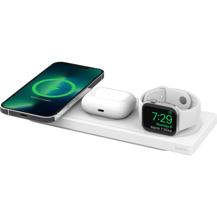 Belkin BoostCharge Pro 3-in-1 draadloos laadstation met MagSafe oplaadstation