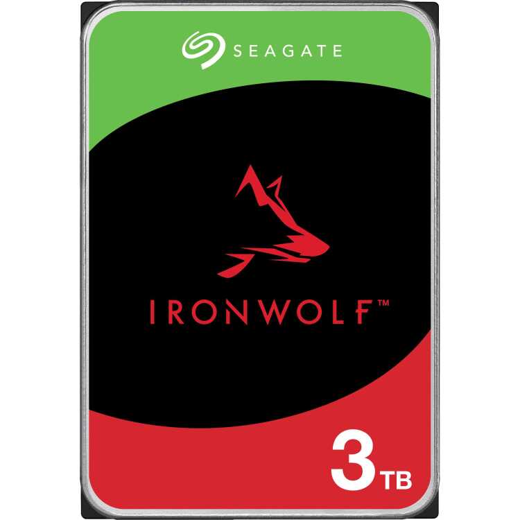 Seagate IronWolf Pro 3 TB harde schijf ST3000VN006, SATA/600, 24/7