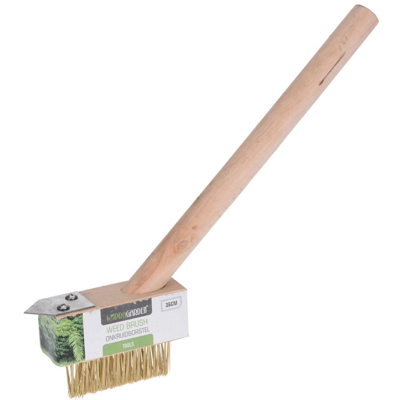 Onkruid krabber met houten handvat 36 cm -