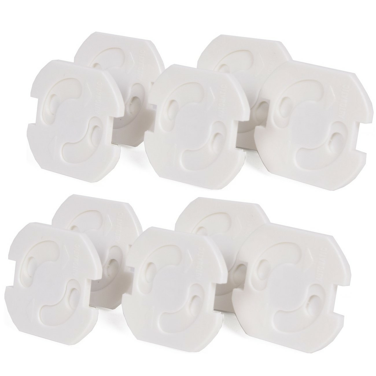 Pakket van 20x stuks stopcontact beveiliging plaatjes -
