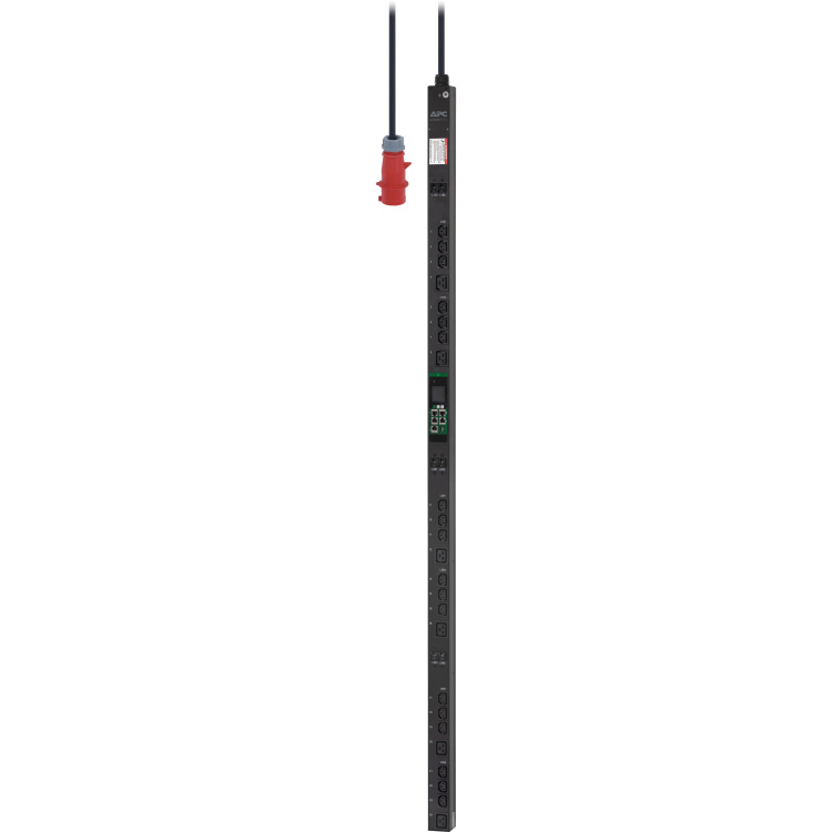 APC Easy PDU EPDU1232MBO, Metered-By-Outlet stekkerdoos 0U, 32A, 400V, (18x)C13 & (6x)C19, IEC60309 32A 3Fase stekker