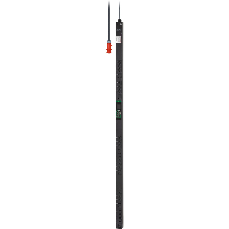 APC EPDU1216SMBO - Switched & Metered-by-Outlet PDU stekkerdoos 0U, 16A, 400V, (21x)C13 & (3x)C19, IEC60309 16A 3Fase stekker