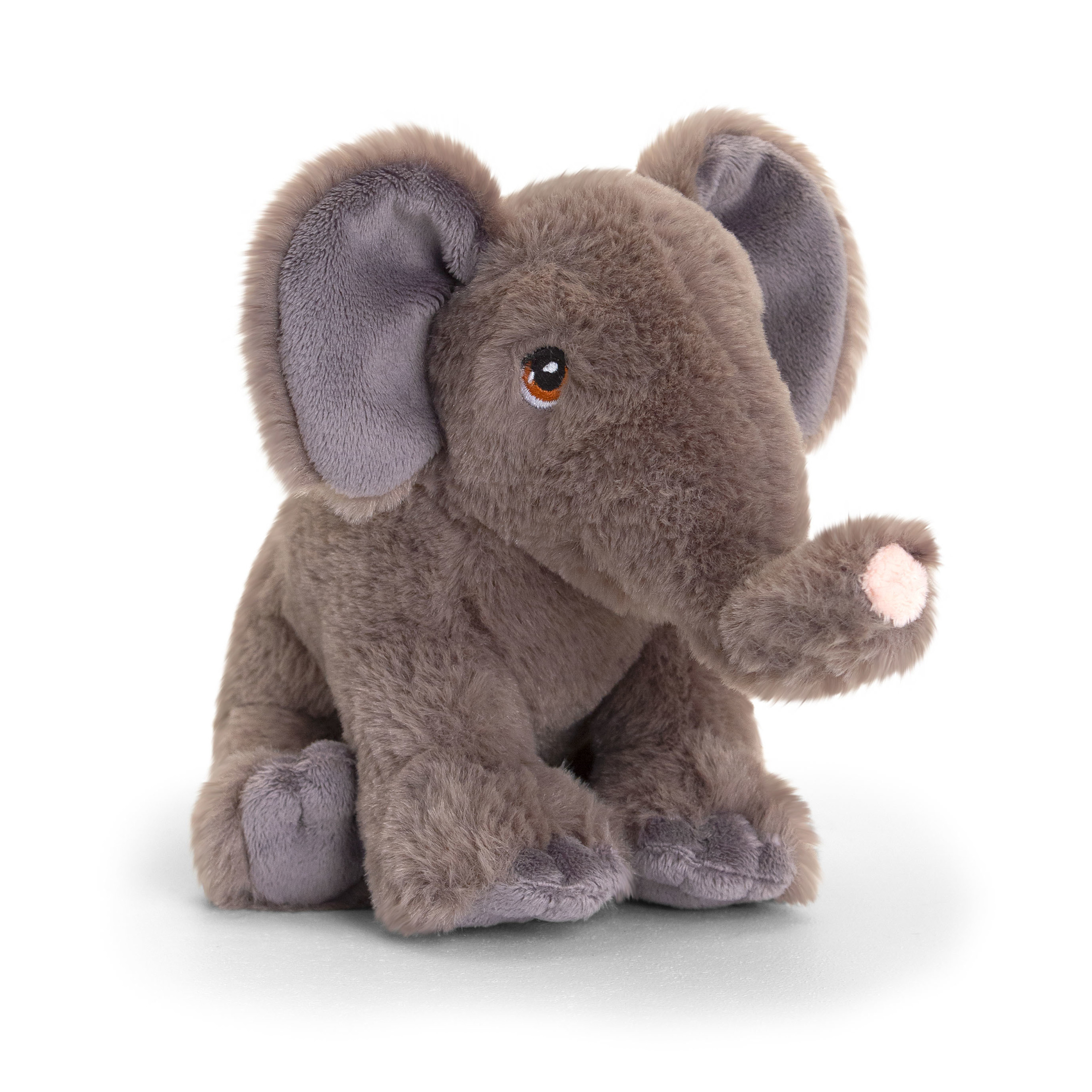 Pluche knuffel dier olifant 18 cm -