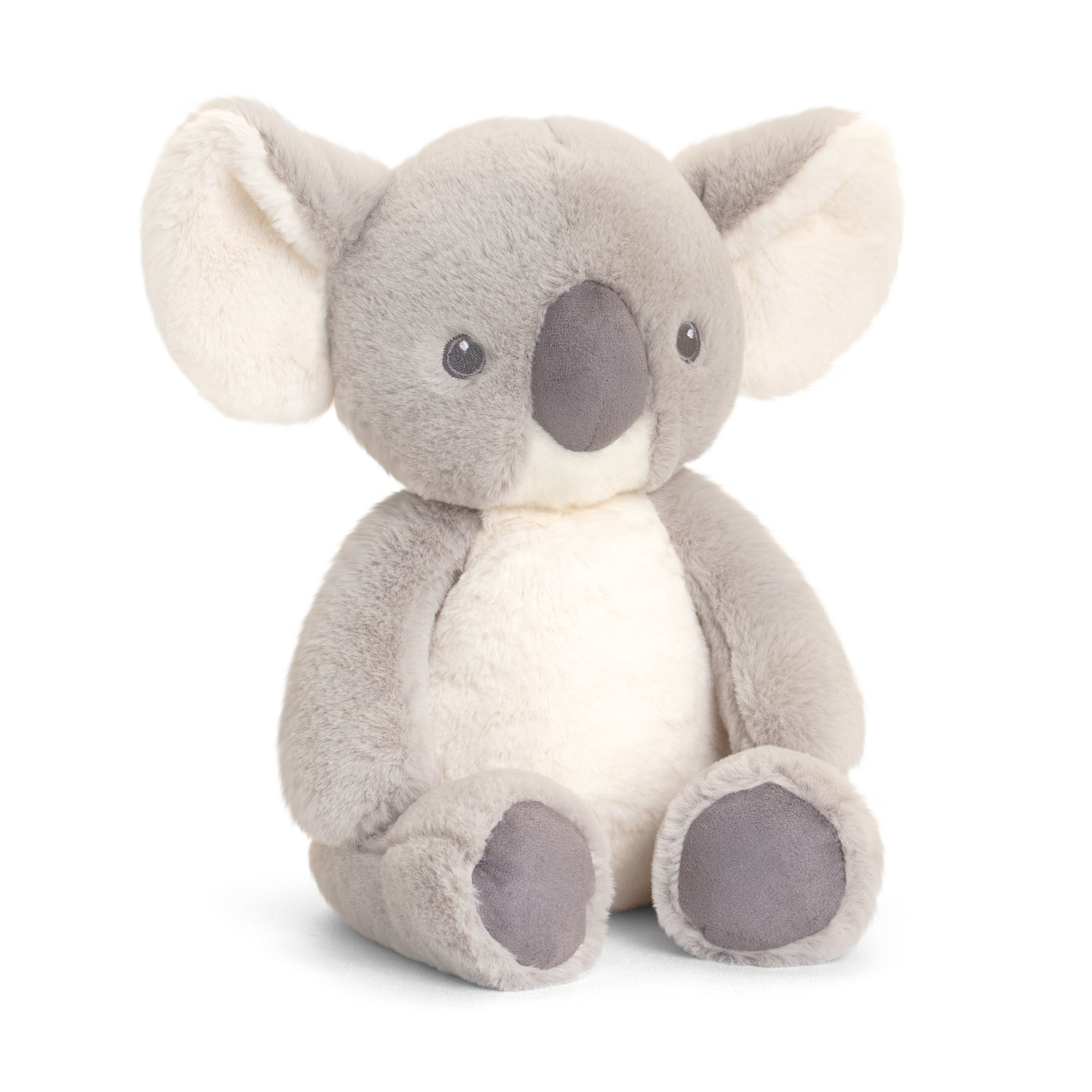 Keel Toys Pluche knuffel dier koala - grijs - 25 cm - Knuffelbeesten speelgoed -