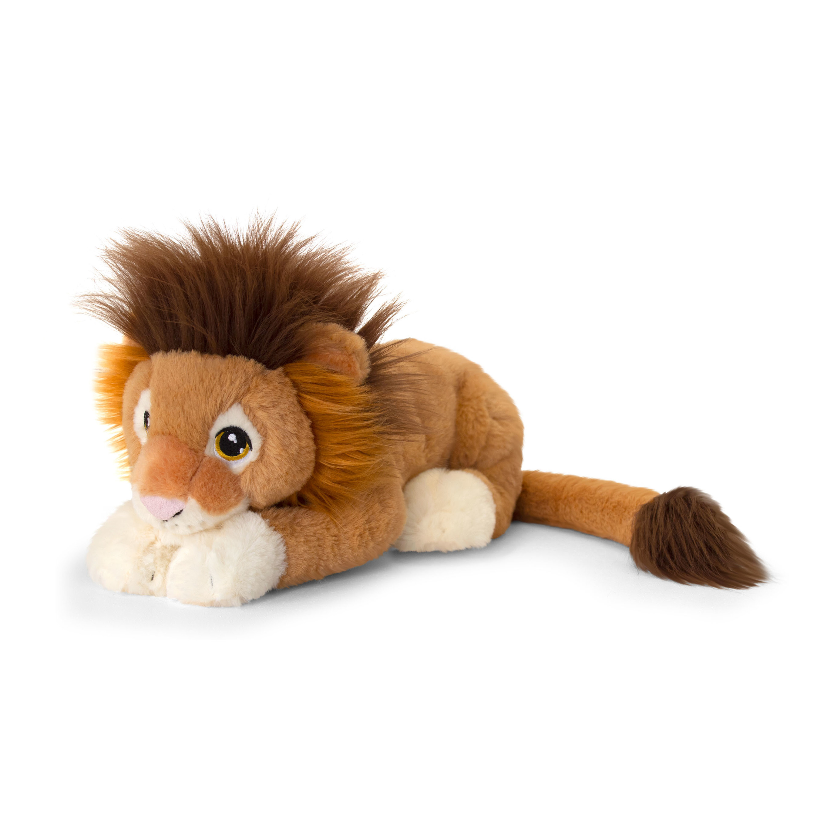 Pluche knuffel leeuw - 35 cm - Knuffelbeesten -