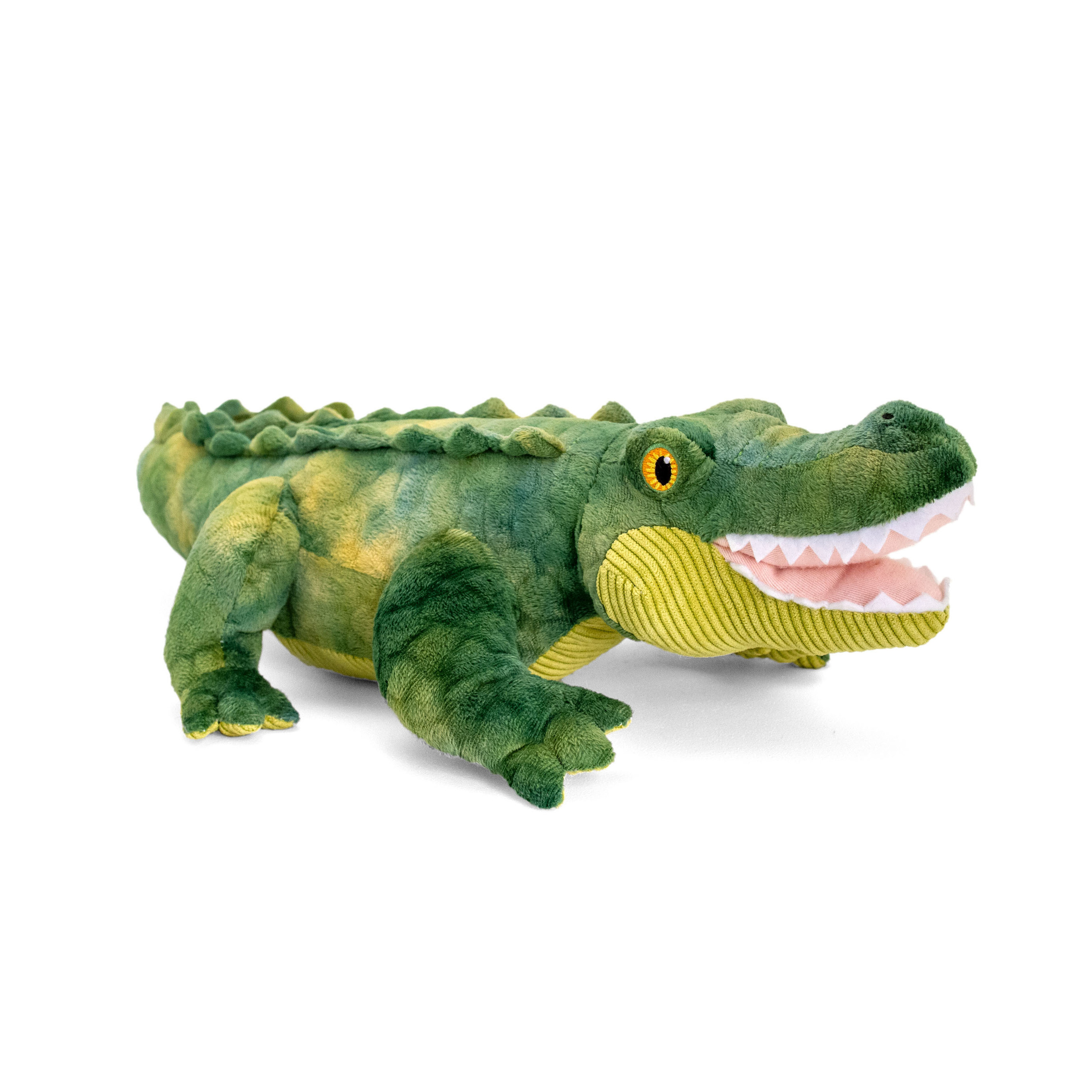 Knuffeldier Krokodil - zachte pluche stof - premium kwaliteit knuffels - groen - 52 cm -