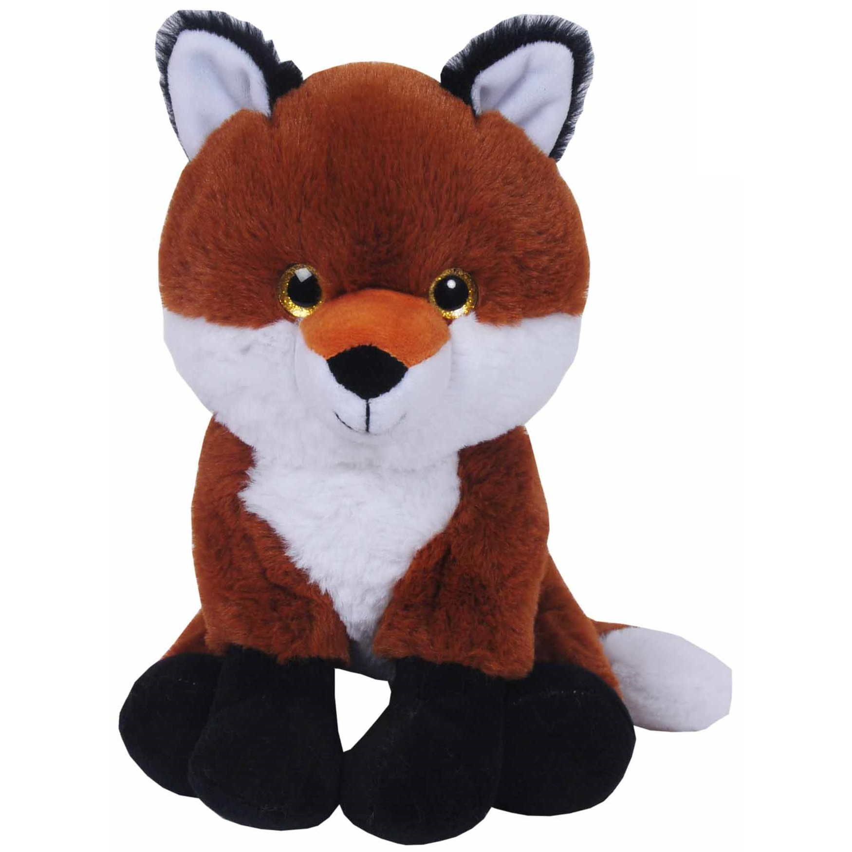 Pluche speelgoed knuffeldier bruine Vos van 23 cm -