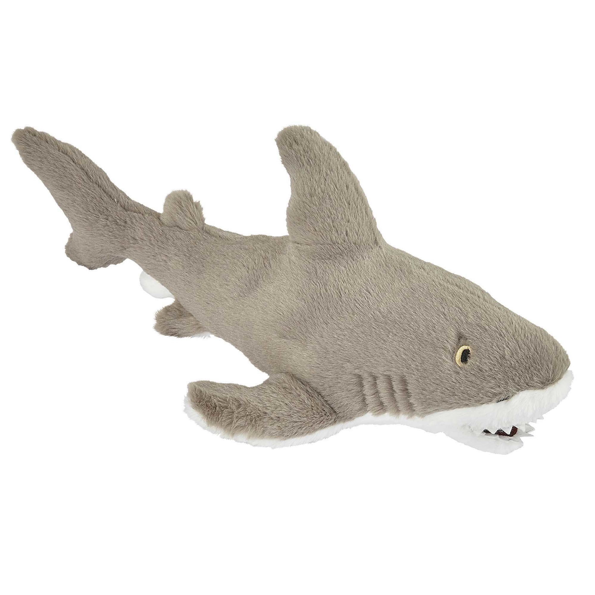 Pluche knuffel zeedieren Witte Haai van 40 cm -