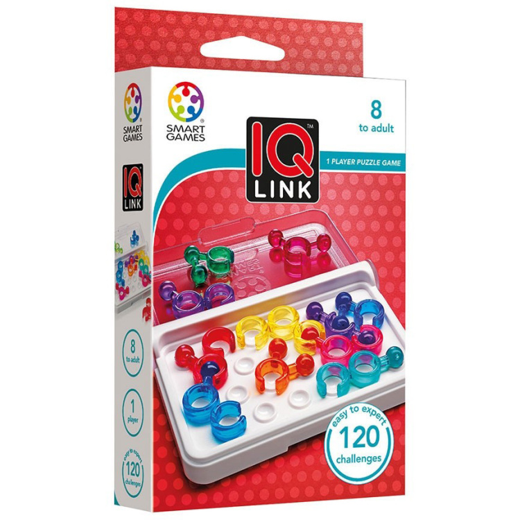 SmartGames IQ-Link puzzel 120 opdrachten