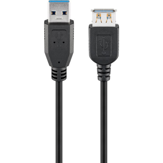 goobay USB 3.0 SuperSpeed verlengkabel 5 meter