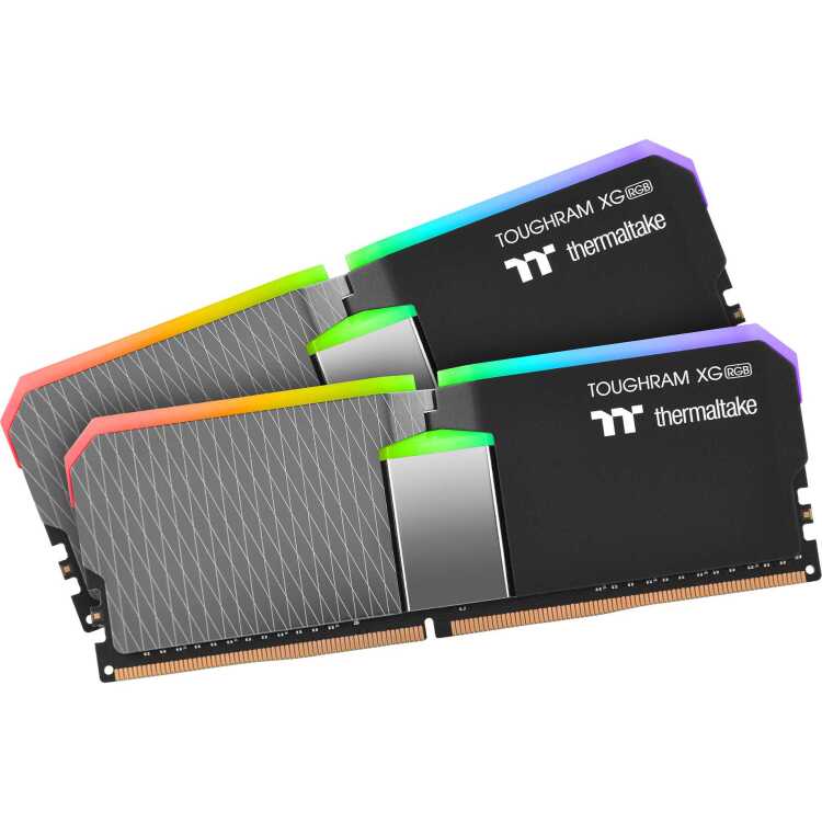 Thermaltake 16 GB DDR4-4000 Kit werkgeheugen R016D408GX2-4000C19A, TOUGHRAM XG RGB, XMP