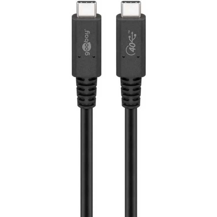 goobay USB-C 4.0 Gen 3.2 kabel 1 meter