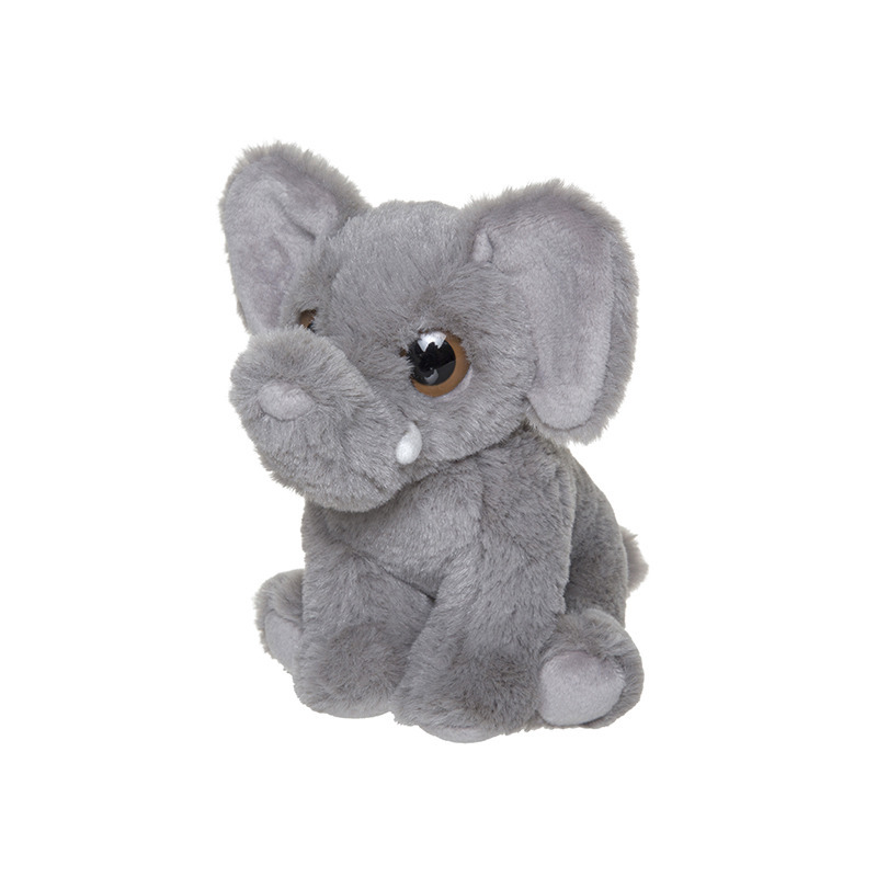 Pluche Olifant knuffeldier van 13 cm -