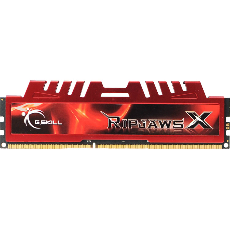 G.Skill 8 GB DDR3-1600 werkgeheugen F3-12800CL10S-8GBX, RipjawsX