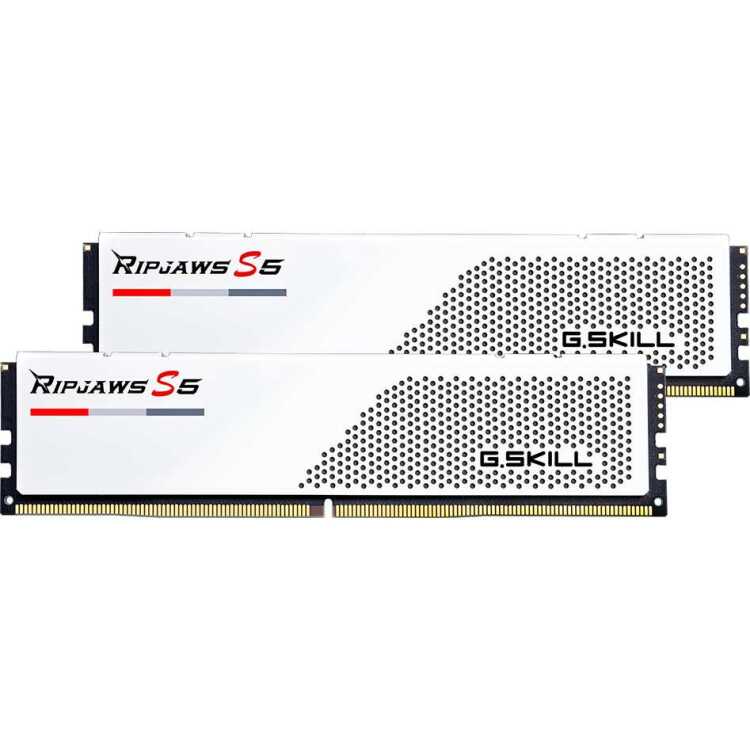 G.Skill 64 GB DDR5-5600 Kit werkgeheugen F5-5600J3636D32GX2-RS5W, Ripjaws S5, XMP