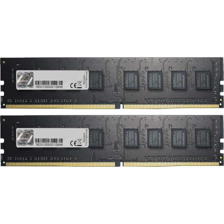 G.Skill 64 GB DDR4-2666 Kit werkgeheugen F4-2666C19D-64GNT, Value, XMP