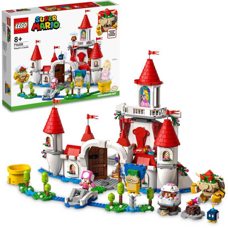 LEGO Super Mario - Uitbreidingsset: Peach' kasteel constructiespeelgoed 71408