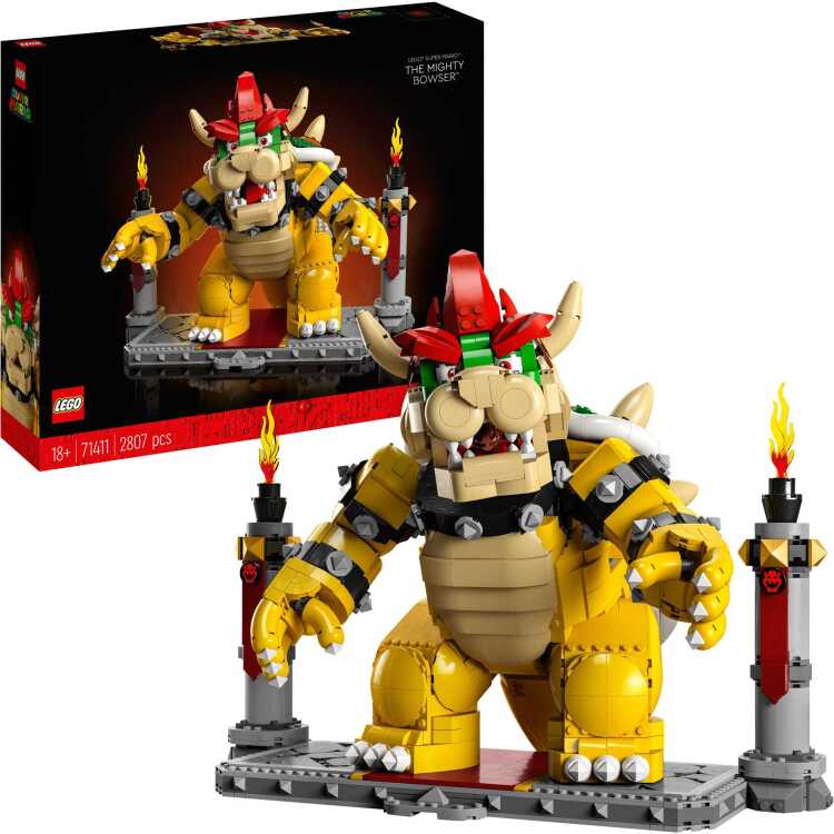 LEGO Super Mario - De machtige Bowser constructiespeelgoed 71411