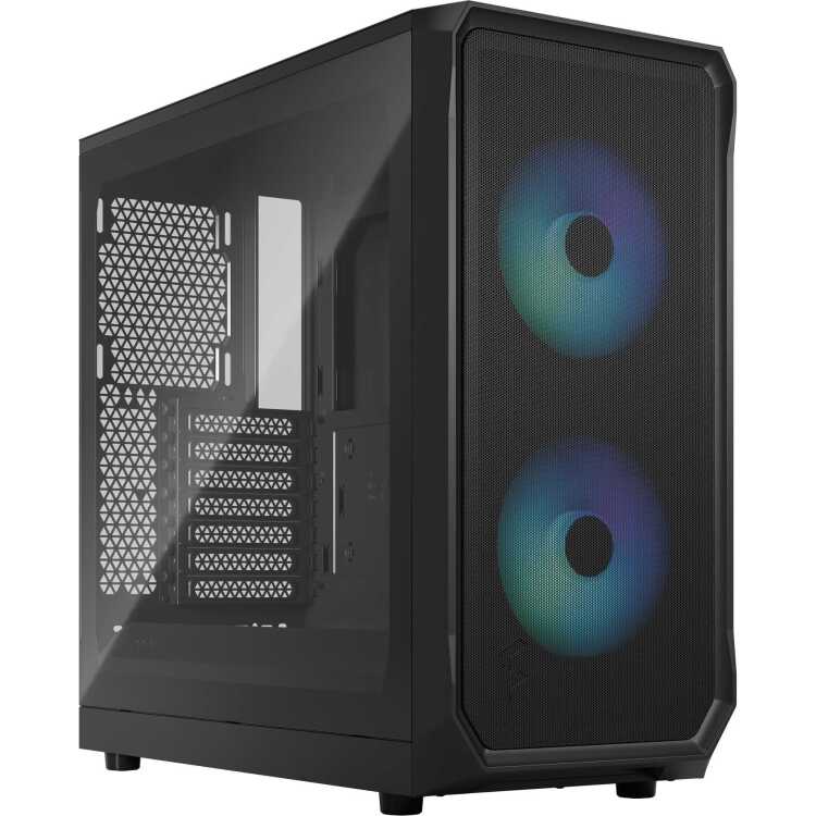Fractal Design Focus 2 RGB TG Clear Tint tower behuizing Window-Kit