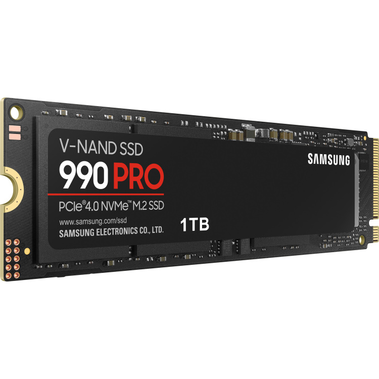SAMSUNG 990 PRO 1 TB ssd MZ-V9P1T0BW, PCIe Gen 4.0 x4, NVMe 2.0