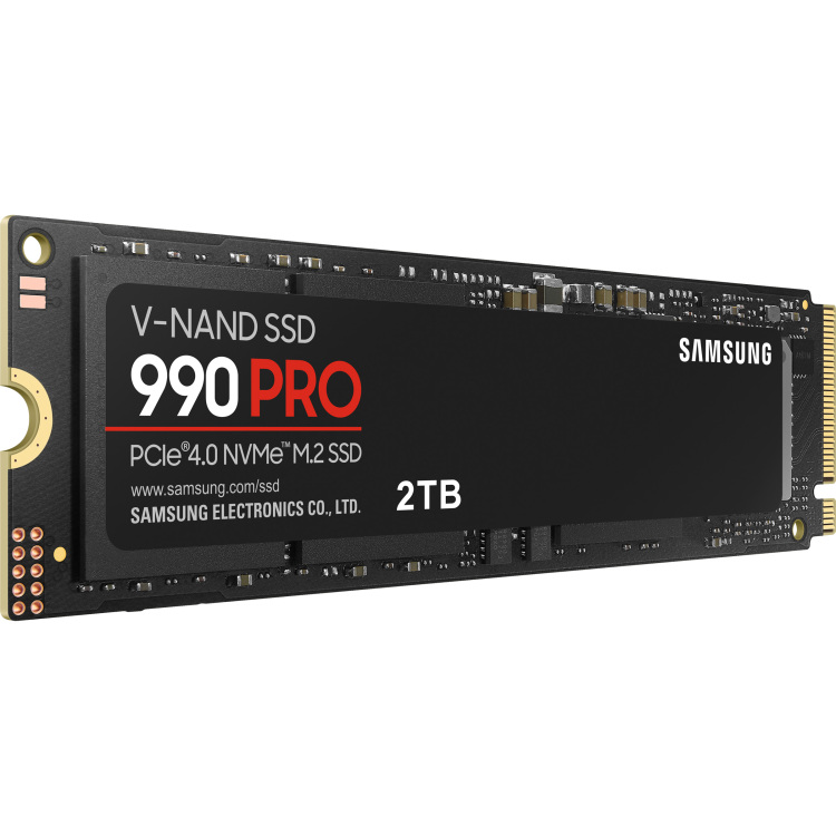 SAMSUNG 990 PRO 2 TB ssd MZ-V9P2T0BW, PCIe Gen 4.0 x4, NVMe 2.0