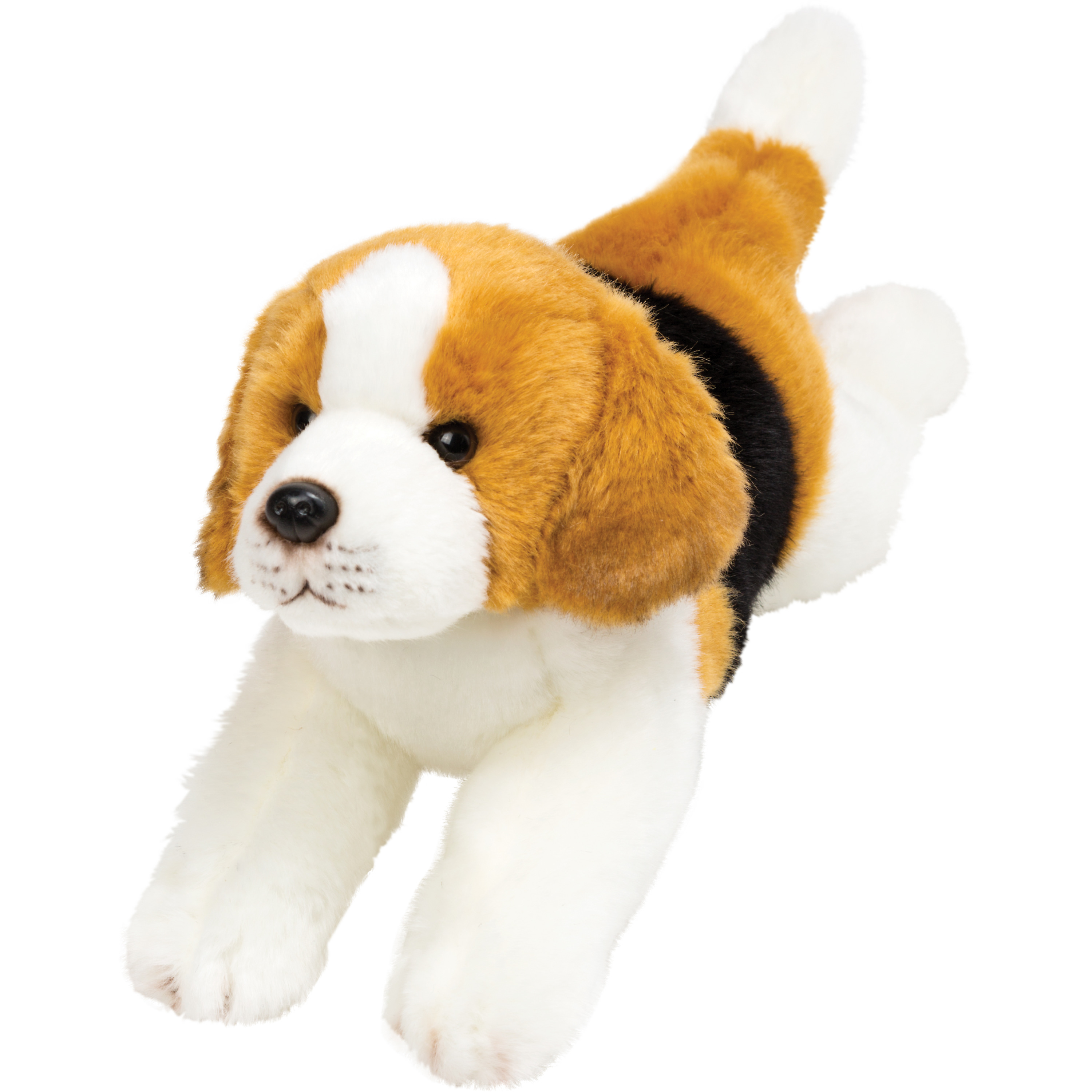 Suki Gifts Knuffel Beagle - hondenras knuffeldier - 30 cm - pluche -