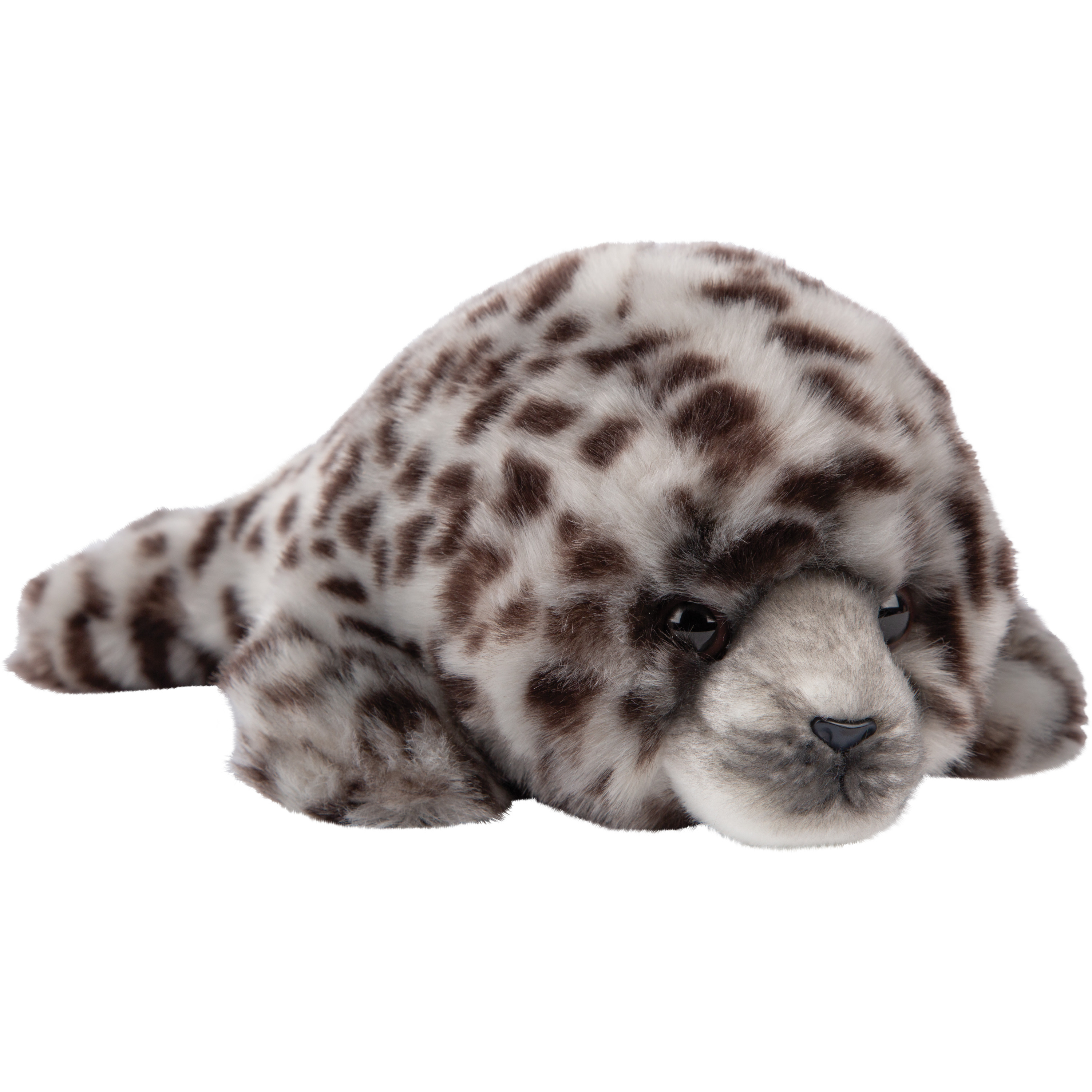 Pluche knuffel dieren gevlekte zeehond 30 cm -
