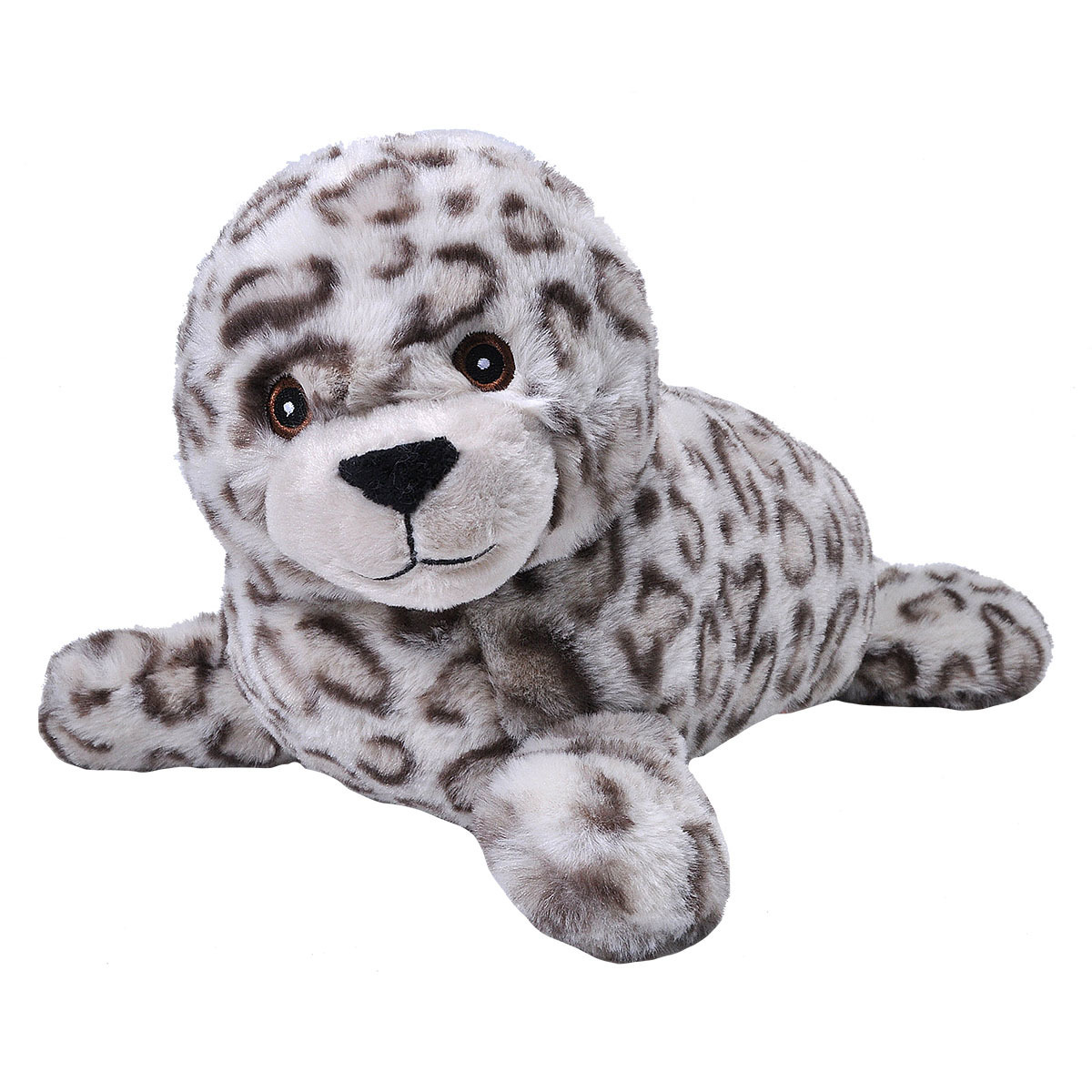 Wild Republic pluche zeehond knuffeldier - grijs - 30 cm - zeehonden -