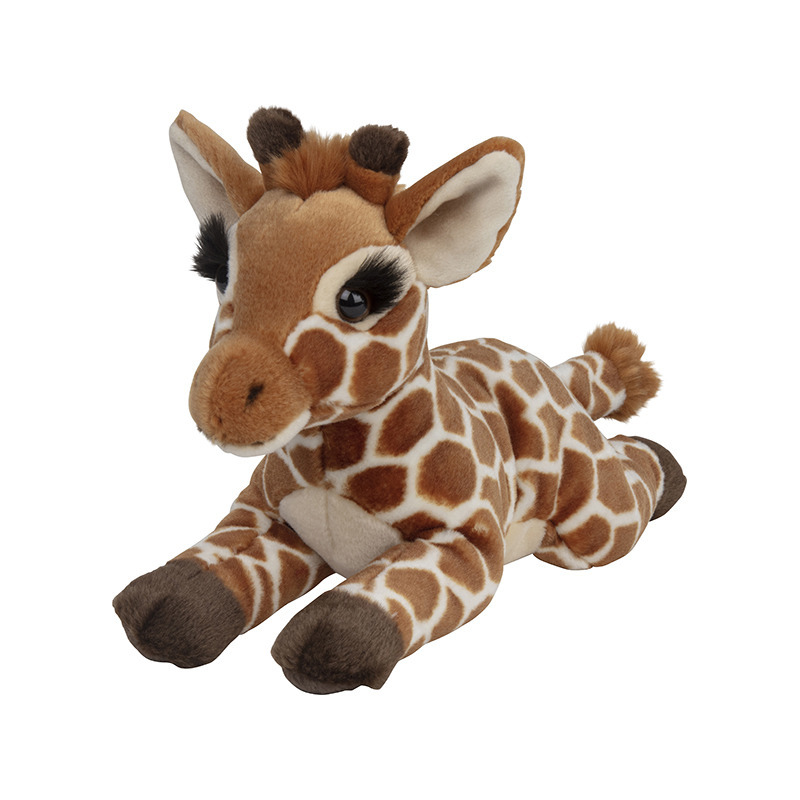 Pluche Baby giraffe knuffel - 33 cm - Dieren knuffels -