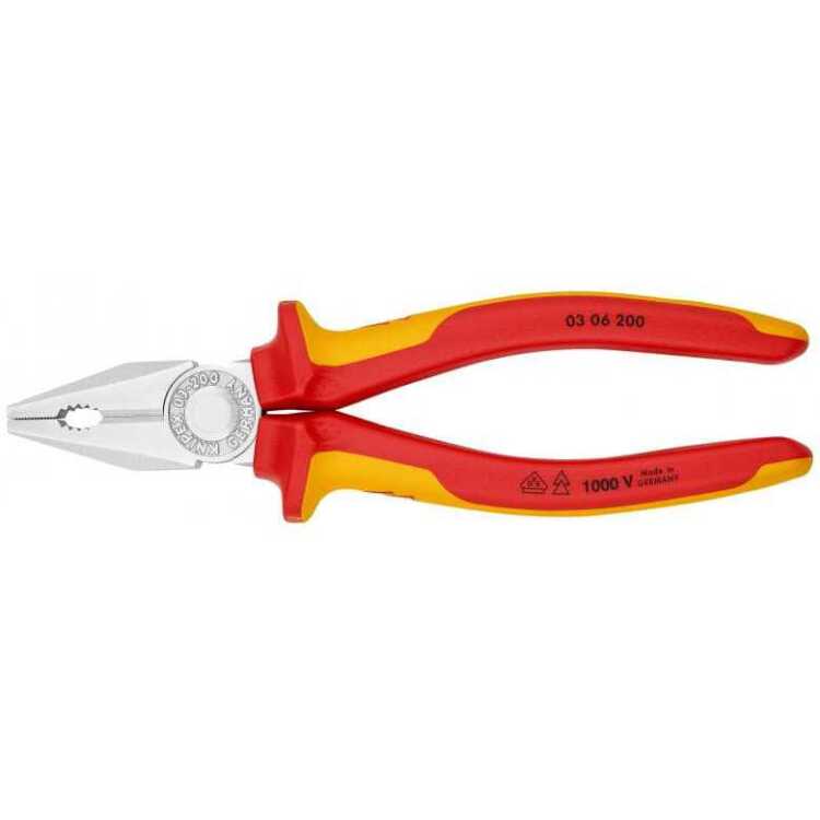 KNIPEX Kombi-tang 03 06 200 VDE combinatietang 200mm