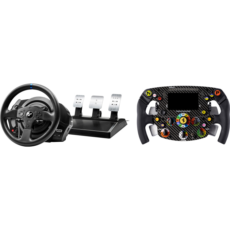 Thrustmaster T300 RS GT Edition + Ferrari SF1000 Edition Bundel stuur Pc, PlayStation 3, PlayStation 4, PlayStation 5