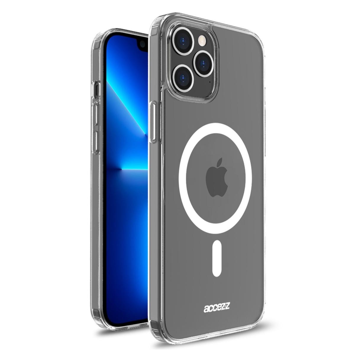 Accezz Clear Case met MagSafe voor Apple iPhone 13 Pro Telefoonhoesje Transparant