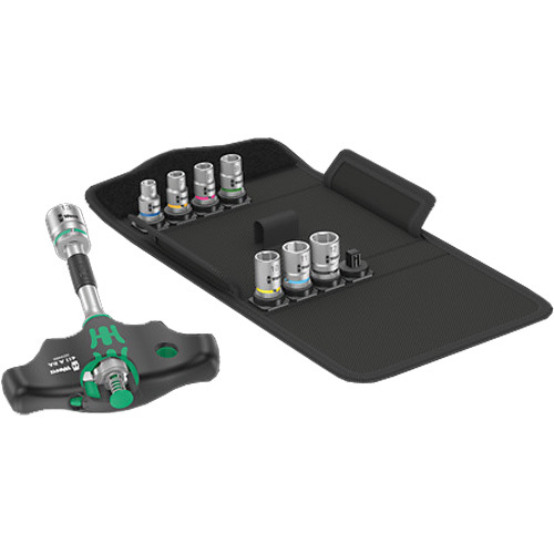 Wera Kraftform Kompakt 400 RA Set 2, 9-delige dopsleutel