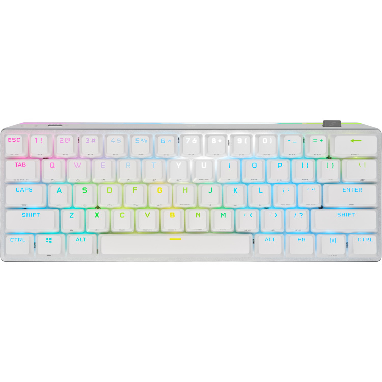 Corsair K70 PRO MINI WIRELESS RGB gaming toetsenbord 60%, PBT double-shot keycap, RGB