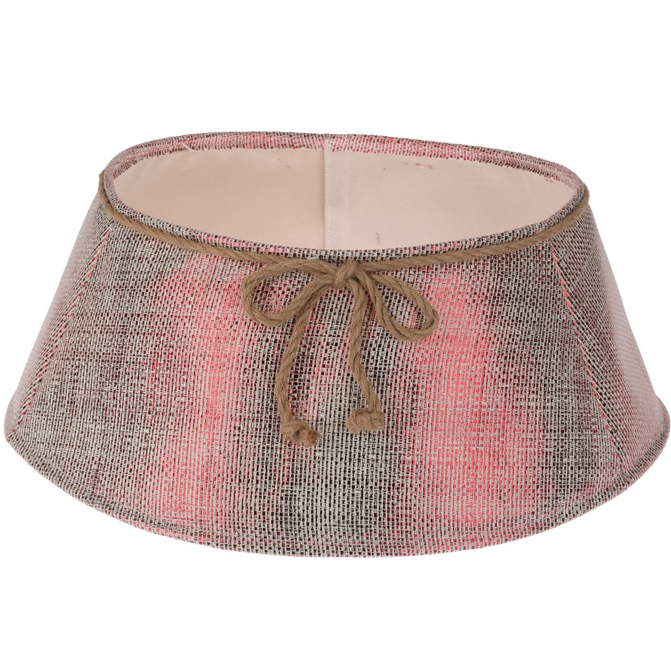 Kerstboomrok/kerstboommand kunststof D60 x H25 cm voor een kerstboom tot 210 cm -
