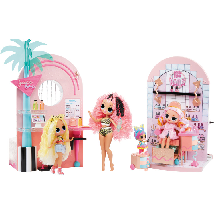 MGA Entertainment L.O.L. Surprise! - O.M.G. Shine On Salon & Spa poppenmeubel