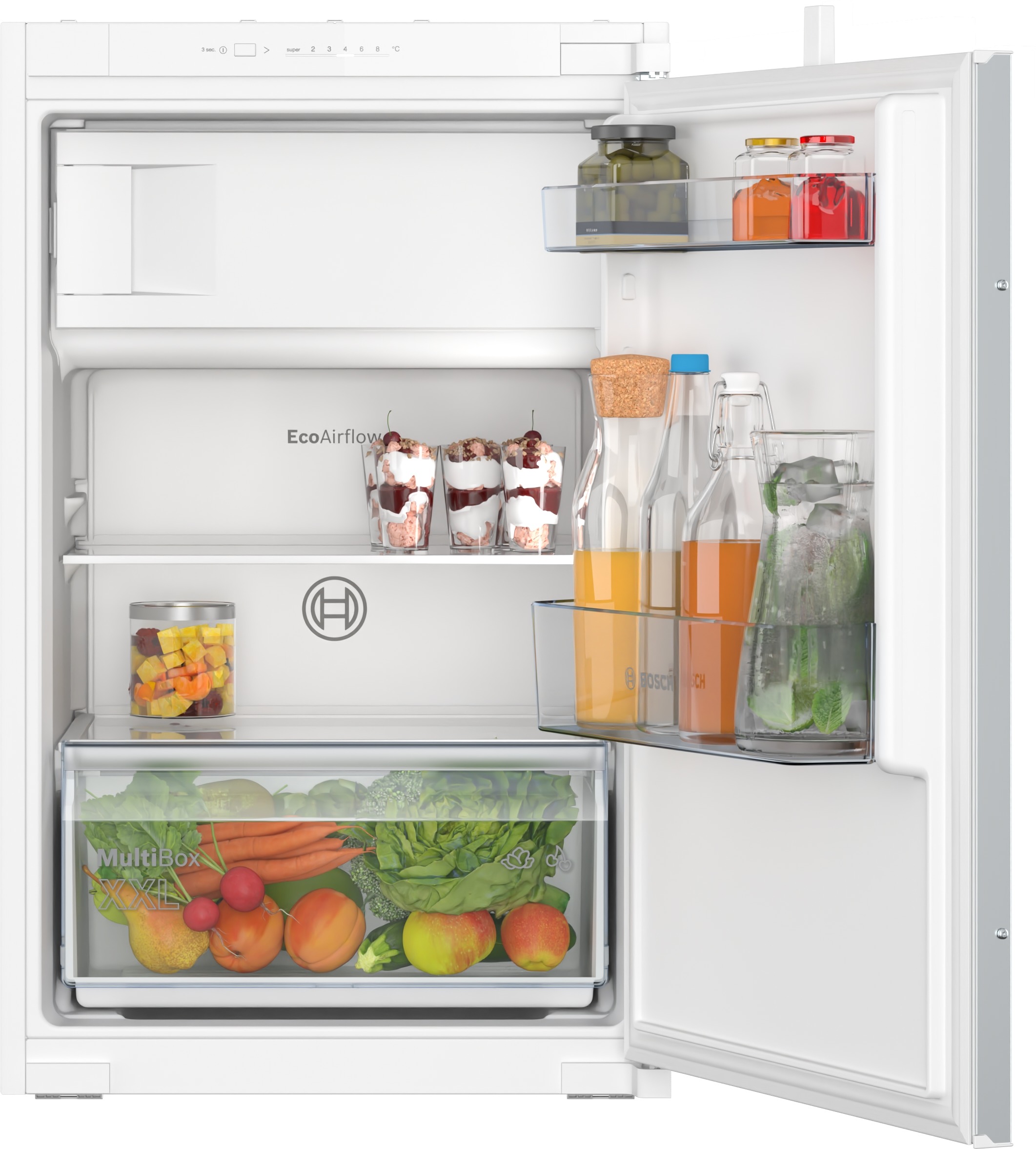 Bosch KIL22NSE0 Inbouw koelkast met vriesvak Wit