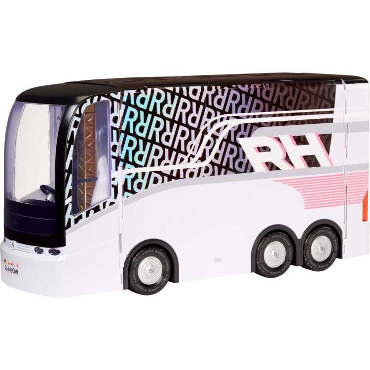 MGA Entertainment Rainbow High - Rainbow Vision: Wereldtourneebus en podium poppenwagen