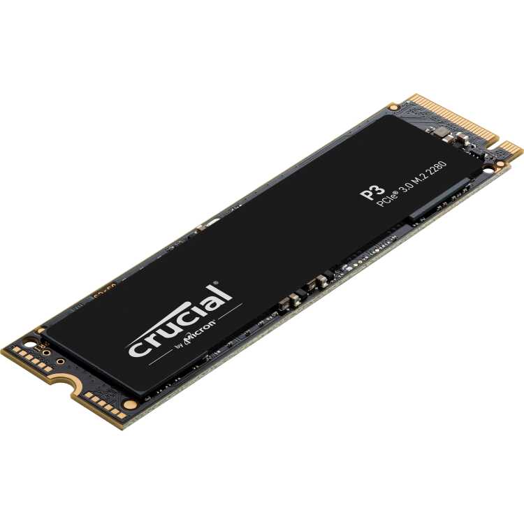 Crucial P3 2 TB ssd CT2000P3SSD8, PCIe 3.0 x4, NVMe, M.2 2280