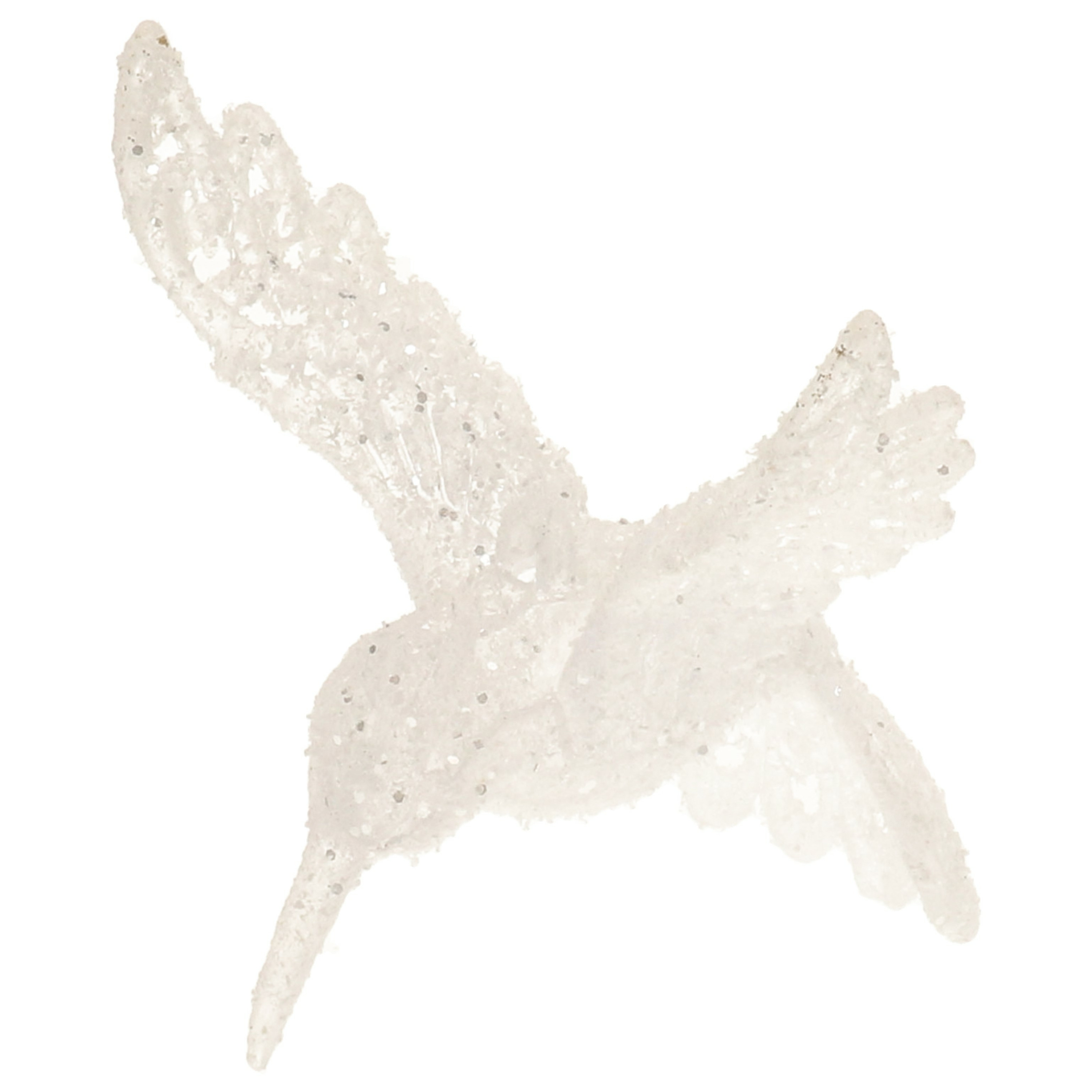 Christmas Decoration Kersthanger - vogel - acryl - 10 cm -