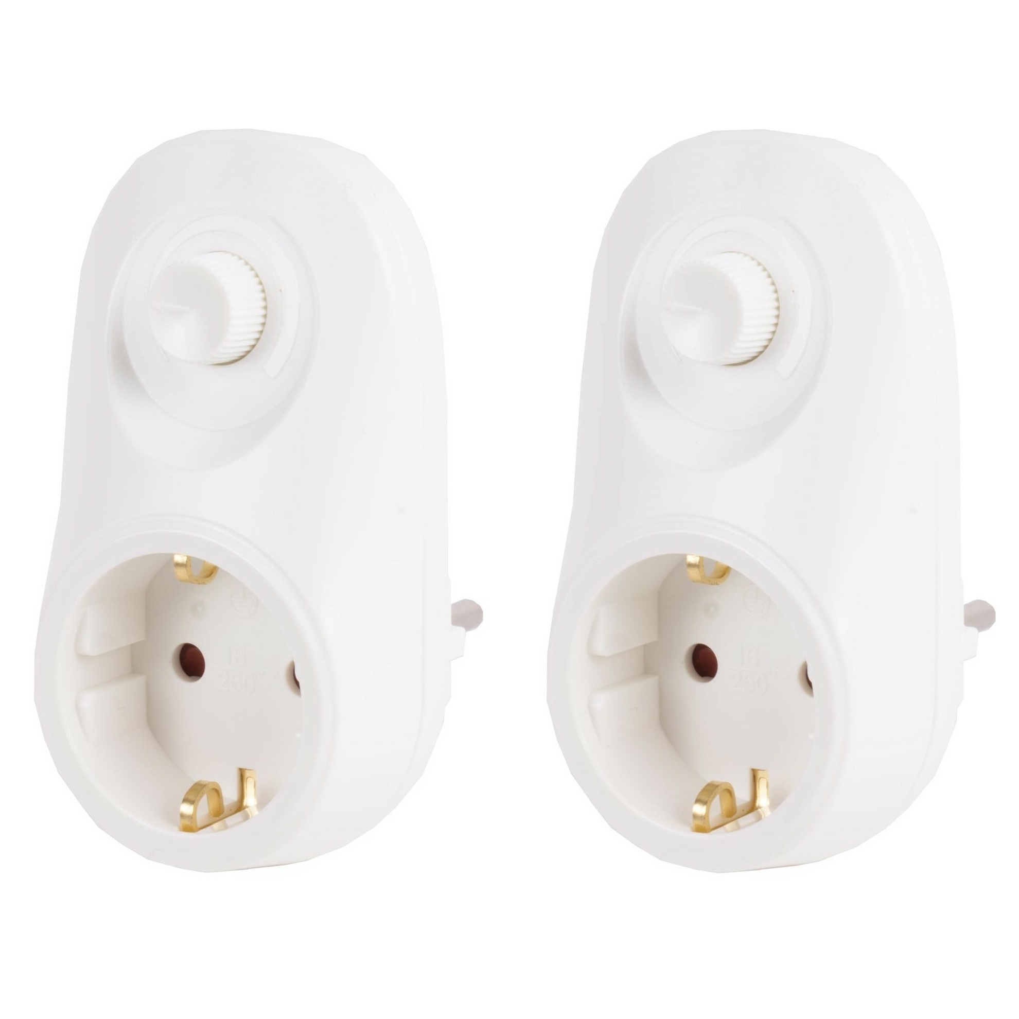 Benson Stekker dimmer - Multipak van 4x stuks - max. 280 Watt -