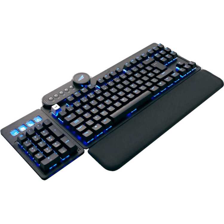 MOUNTAIN Everest Max gaming toetsenbord RGB, leds, ABS Keycaps, Hot-swap