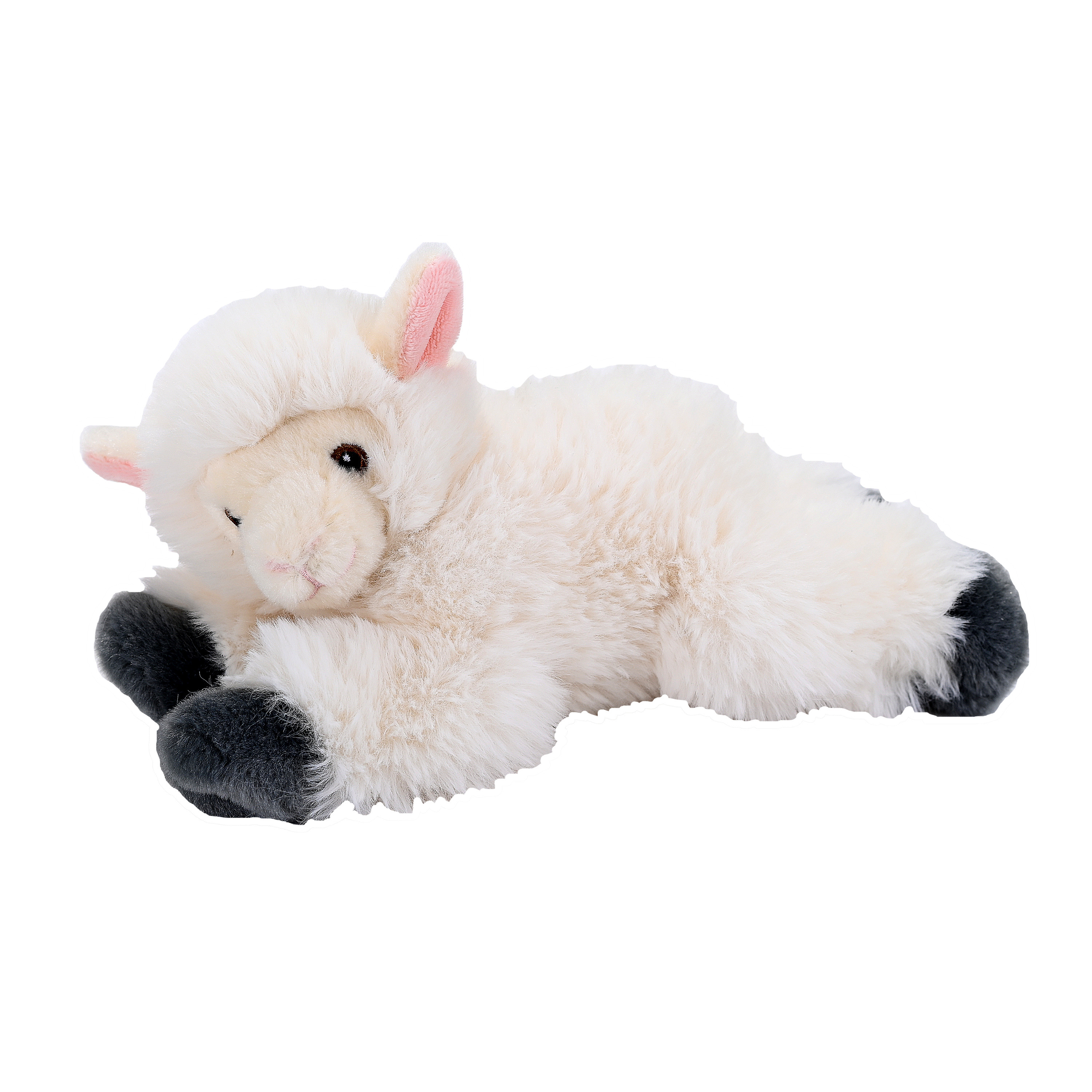 Knuffel Schaap - lammetje - pluche - dieren knuffels - 18 cm -