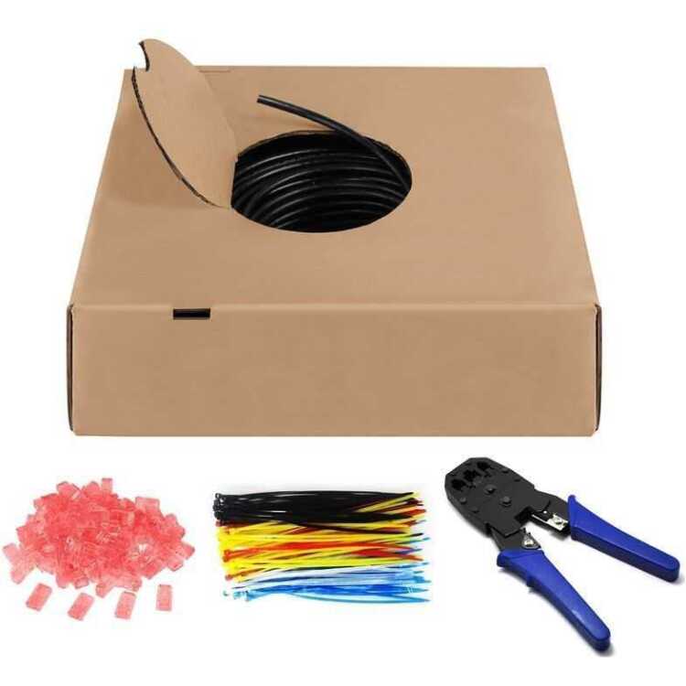 goobay Patchkabel Cat.6 U/UTP, Outdoor kabel 305 meter