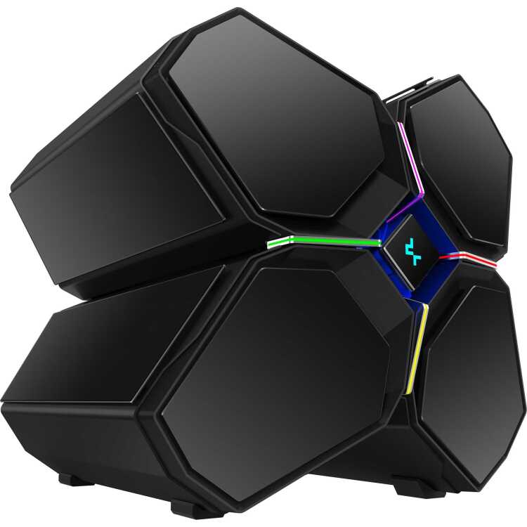 DeepCool Quardstellar Infinity big tower behuizing USB-C, Window-Kit